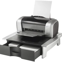 Fellowes® Office Suites Printer Stand, Black/Silver