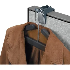 Fellowes® Partitions Additions™ Coat Hook & Clip, Slate Gray