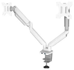 Fellowes® Platinum Series Dual Monitor Arms, Fully Adjustable, Each Arm Holds up to 40