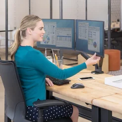 Fellowes® Platinum Series Dual Flat-Panel Monitor Arms