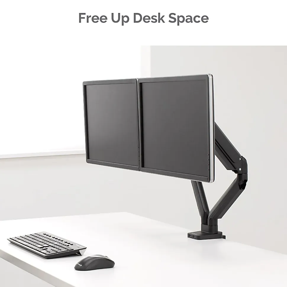 Fellowes® Platinum Series Dual Flat-Panel Monitor Arms