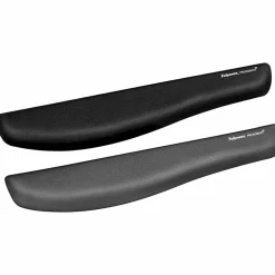 Fellowes PlushTouch™ Keyboard Wrist Rest with Microban® - Graphite - 1"x18.1"x3.2" Dimension - Graphite - 9252301