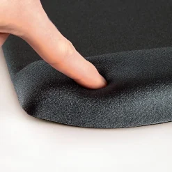 Fellowes® PlushTouch™ Mouse Pad With Wrist Rest, Black