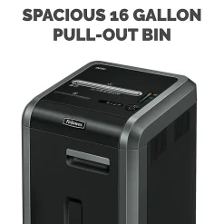 Fellowes® Powershred® 225Ci 100% Jam Proof 22-Sheet Continuous Duty Cross-Cut Shredder