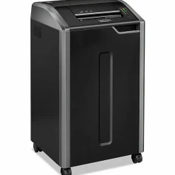 Fellowes® Powershred® 425i 100% Jam Proof BAA Compliant 38-Sheet Strip-Cut Continuous Duty Large Office Shredder