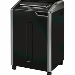 Fellowes® Powershred® 485i 100% Jam Proof BAA Compliant 38-Sheet Continuous Duty Strip-Cut Shredder