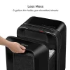 Fellowes® Powershred® LX 170 100% Jam Proof 12-Sheet Cross-Cut Paper Shredder, Black