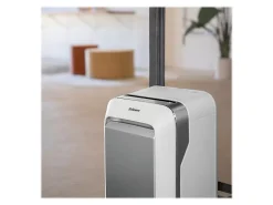 Fellowes® Powershred® LX210 100% Jam Proof Micro-Cut 16-Sheet Shredder, White, 5015301