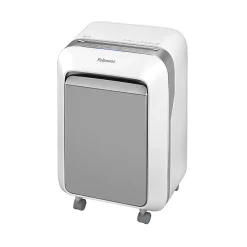 Fellowes® Powershred® LX210 100% Jam Proof Micro-Cut 16-Sheet Shredder, White, 5015301