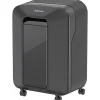 Fellowes® Powershred® LX200 100% Jam Proof Micro-Cut 12-Sheet Shredder, Black, 5015001