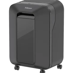Fellowes® Powershred® LX200 100% Jam Proof Micro-Cut 12-Sheet Shredder, Black, 5015001