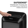 Fellowes® Powershred®  LX210 100% Jam Proof Micro-Cut 16-Sheet Shredder, Black 5015201
