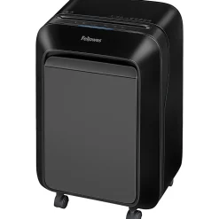 Fellowes® Powershred® LX180 16-Sheet Cross-Cut Shredder, Black