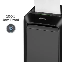 Fellowes® Powershred® LX180 16-Sheet Cross-Cut Shredder, Black