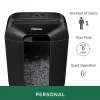 Fellowes® Powershred® LX 45 8-Sheet Personal Cross-Cut Shredder, Black