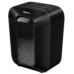 Fellowes® Powershred® LX 45 8-Sheet Personal Cross-Cut Shredder, Black