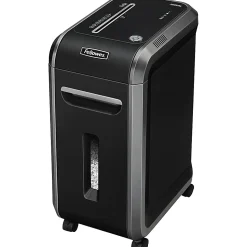 Fellowes® Powershred® 99Ms 14 Sheet Micro-Cut Paper Shredder, Black/Silver