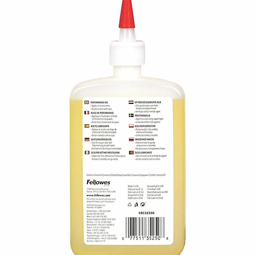 Fellowes® Powershred® Shredder Lubricant, 12 Oz