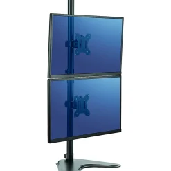 Fellowes® Professional Series Freestanding Dual-Stacking Arm For Monitors Up To 32