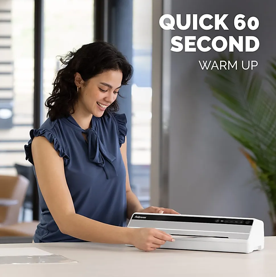 Fellowes® Saturn™ 125 12.5" Laminator With Combo Kit, 4 1/8"H x 20 7/8"W x 5 3/4"D, Silver/Black