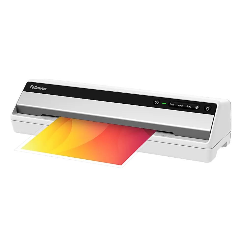 Fellowes® Saturn™ 125 12.5" Laminator With Combo Kit, 4 1/8"H x 20 7/8"W x 5 3/4"D, Silver/Black