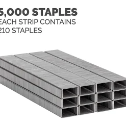Fellowes® Standard Full-Strip Staples, 1/4