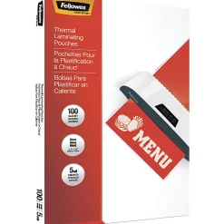 Fellowes® Thermal Laminating Pouches, 17-1/2