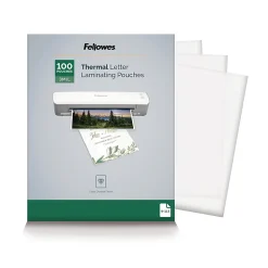 Fellowes® Thermal Laminating Pouches, 9