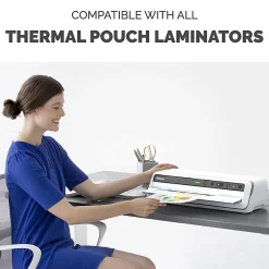 Fellowes® Thermal Laminating Pouches, 9