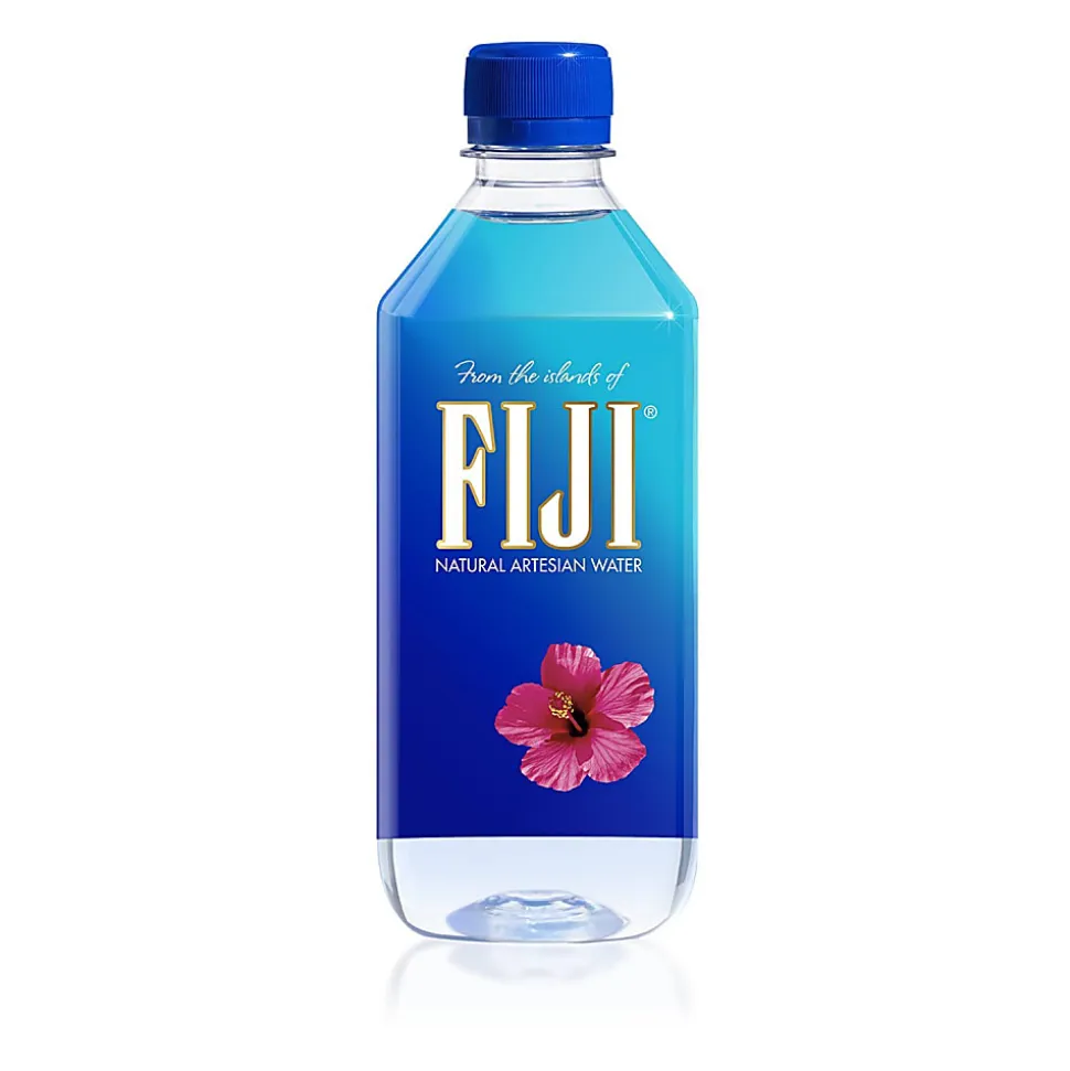 Fiji Natural Artesian Water, 16.9 Oz, Pack Of 24 Bottles
