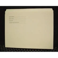 File Folders, 9 1/2" x 11", Manila, Box Of 100