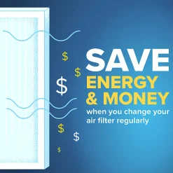 Filtrete™ 10 x 30 x 1 Air Filter, 6 HVAC Filters, MPR 700, MERV 8, Easy on Airflow, Dust, Pollen & Pet Dander, 3 Month AC and Furnace Filters