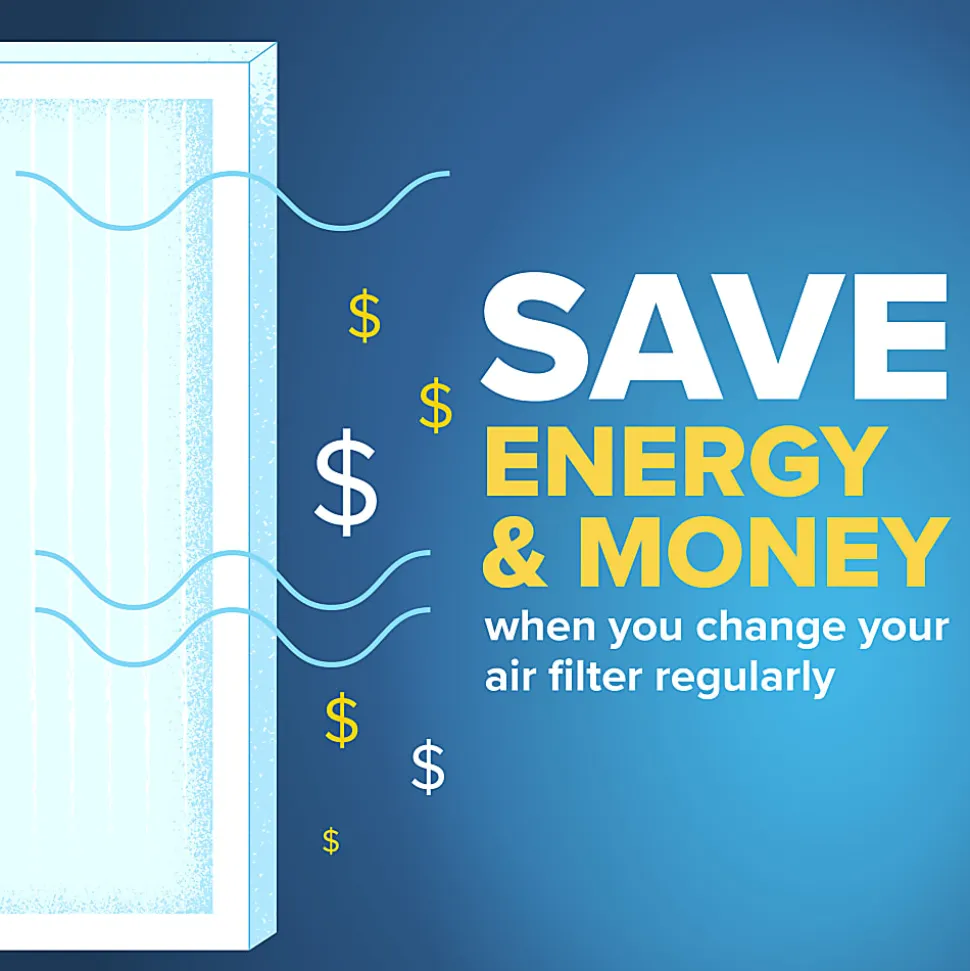 Filtrete™ 10 x 30 x 1 Air Filter, 6 HVAC Filters, MPR 700, MERV 8, Easy on Airflow, Dust, Pollen & Pet Dander, 3 Month AC and Furnace Filters