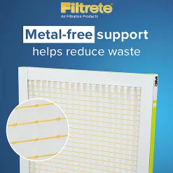 Filtrete⢠18 x 24 x 1 Air Filter, 6 HVAC Filters, MPR 700, MERV 8, Optimized HVAC Airflow, Dust, Pollen & Pet Dander, 3 Month AC and Furnace Filters