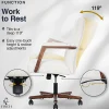 Finch NEO ONE Ergonomic Fabric Hi-Back Executive Office Chair, Cream