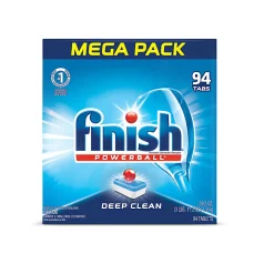Finish Powerball Dishwasher Tabs, Fresh Scent, 59.2 Oz, Box Of 94 Tabs