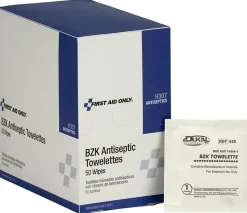First Aid Only™ Antiseptic Cleansing Wipes, Box Of 50