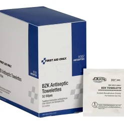 First Aid Only™ Antiseptic Cleansing Wipes, Box Of 50