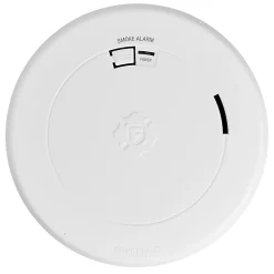 First Alert SM210 Sealed 10-Year-Battery Smoke Alarm With Slim Profile Design, 5-3/16”L x 8-1/2”W x 8-1/2”D, White