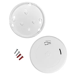 First Alert SM210 Sealed 10-Year-Battery Smoke Alarm With Slim Profile Design, 5-3/16”L x 8-1/2”W x 8-1/2”D, White