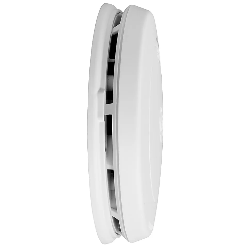 First Alert SM210 Sealed 10-Year-Battery Smoke Alarm With Slim Profile Design, 5-3/16”L x 8-1/2”W x 8-1/2”D, White
