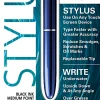 Fisher Bullet Touch Stylus And Space Pen Combo, Bold Point, 1.0 mm, Chrome Barrel, Black Ink