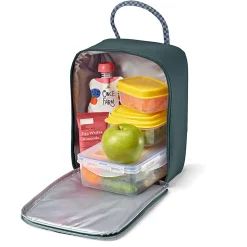 Fit & Fresh Connor Insulated Lunch Tote, 10-1/2”H x 8”W x 4-1/2”D, Boulder Gray