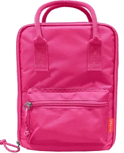 Fit & Fresh Connor Lunch Bag, 10”H x 4-1/2”W x 7-1/2”D, Pink