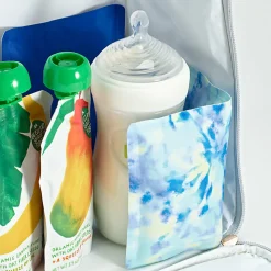 Fit & Fresh Cool Coolers Soft Ice Packs, Aqua Tie-Dye, Set Of 2 Packs