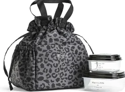 Fit & Fresh Cromwell Fashion Lunch Bag, 9”H x 6-1/2’W x 9-1/2”D, Black