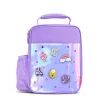 Fit & Fresh Holographic Baylee Charm Lunch Bag, 10”H x 7-1/2”W x 4”D, Mauve
