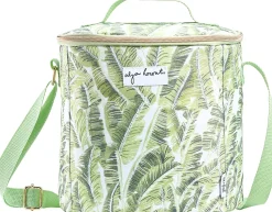 Fit & Fresh Silverbell REPREVE Alja Horvat Palm Leaves Lunch Bag, White/Green