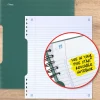 Five Star® Insertable Notebook Paper Plus Study App, College Ruled, 9" x 11", 60 Sheets/Pack
