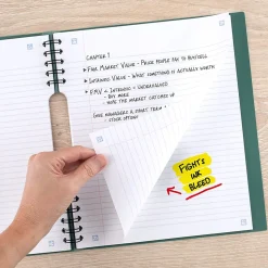 Five Star® Insertable Notebook Paper Plus Study App, College Ruled, 9